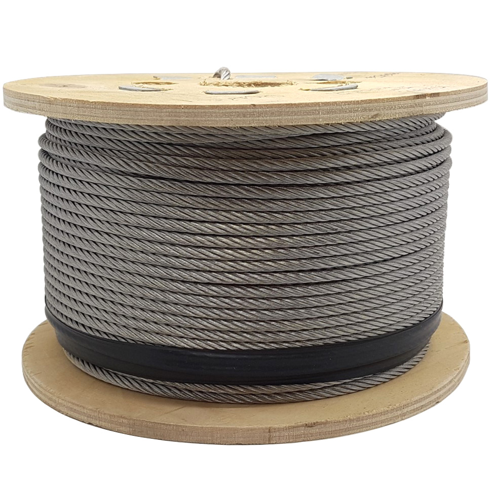 Stainless Steel Wire Rope, Marine Grade