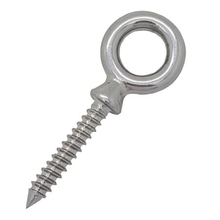 Stainless Steel Mini Wood Screw Lag Thread Eye Bolts