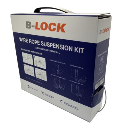 B-Lock Wire Rope Suspension Kit