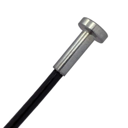 BZP Steel Gym Swage Disc End Stop Terminal