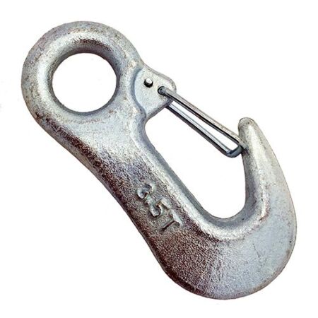Bright Zinc Plated Steel Winch Hook
