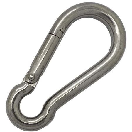 7mm stainless steel carbine snap hook