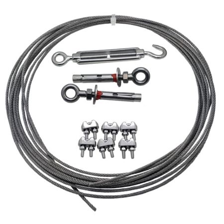 Stainless Steel Wire Rope Catenary Kit 1