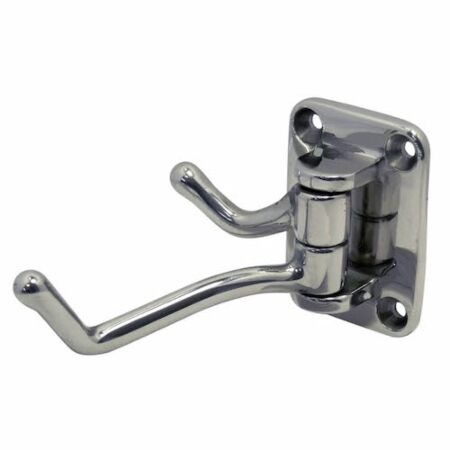 Stainless Steel Double Foldable Coat Hook