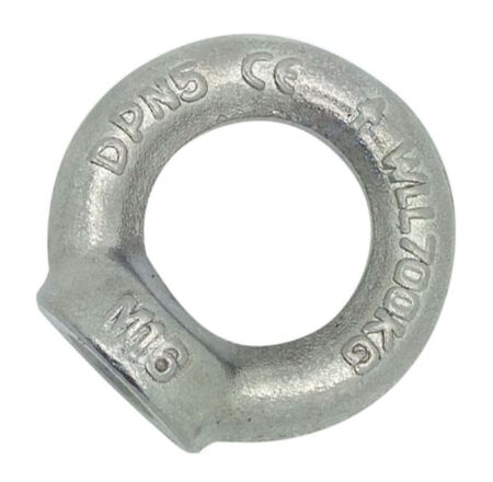 Stainless steel tested eye nut din 582 8mm - 20mm