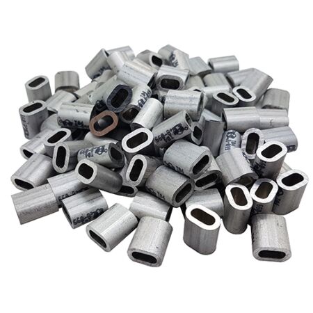 TALURIT™ Aluminium Steel Wire Rope Ferrule Crimps - Value Packs