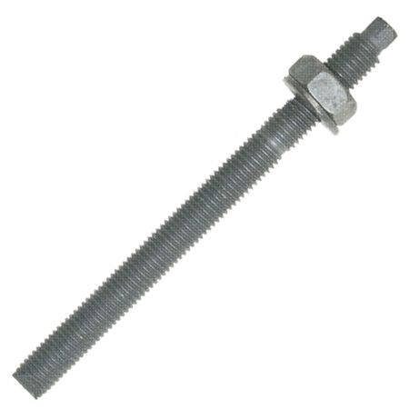 Hot Dipped Galvanised Anchor Allthread Studs with Setting Tool