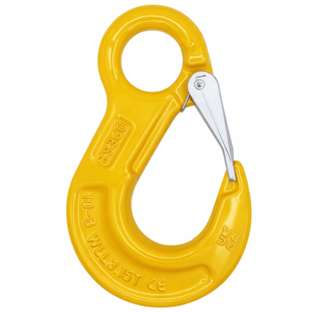 Grade 80 eye sling hook 6mm 8mm 10mm lifting hook