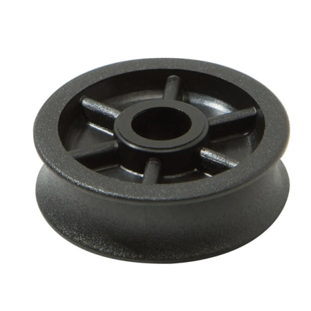 Black Nylon Plastic Pulley Wheel Sheave