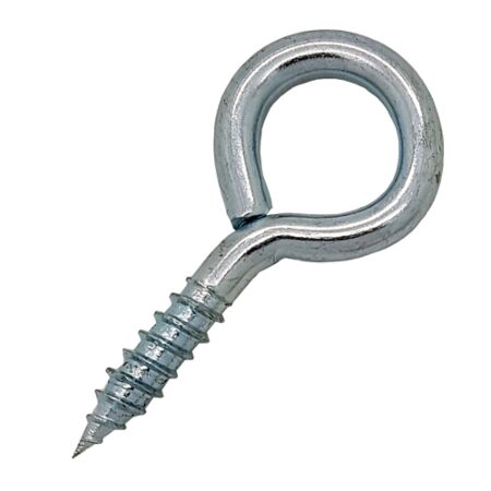 BZP Steel Wood Screw In Eyes