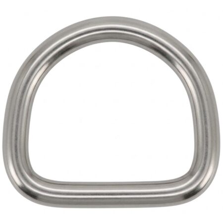 4mm x 25mm Stainless Steel D Ring 
