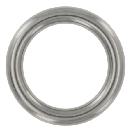 8mm x 50mm Stainless Steel Round Ring