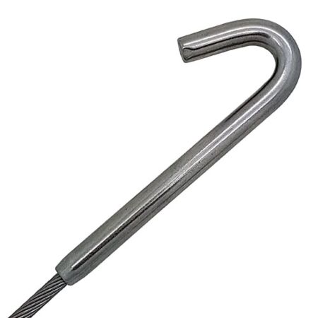 Stainless Steel Wire Rope Swage Hook Terminals