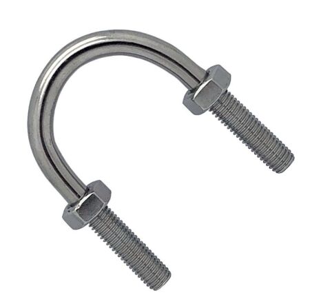 A4 Stainless Steel Standard U Bolt Nominal Bore 