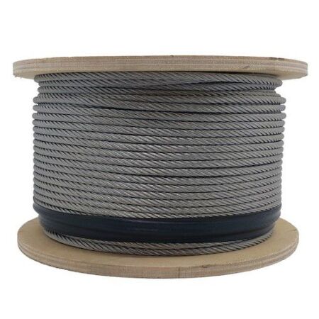 1mm 7x7 Stainless Steel Wire Rope 100 Meter Reel